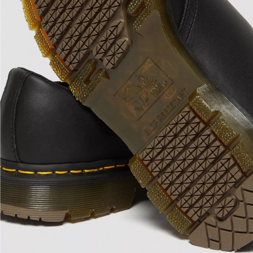 Dr Martin 1461 SLIP RESISTANT LEATHER OXFORD SHOES - Size 10